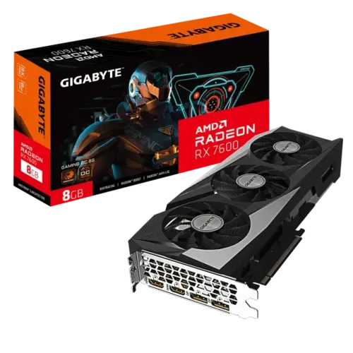 Gigabyte Radeon RX7600 GAMING OC 8GB (Not Sold Separately – Systems Only)