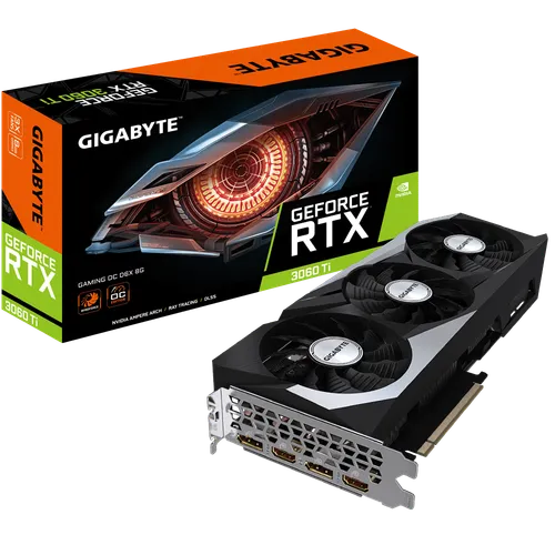 Gigabyte RTX 3060 Ti GAMING OC D6X 8G Graphics Card