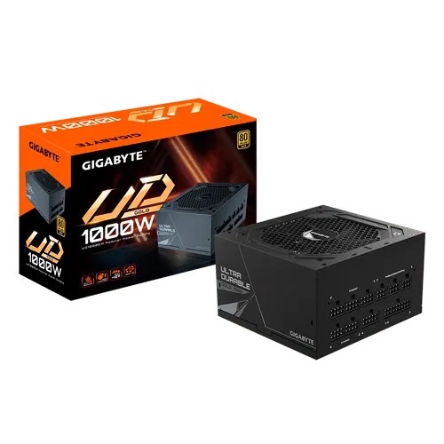 GIGABYTE UD1000GM 1000W Ultra Durable 80+ Gold Full Modular Power Supply