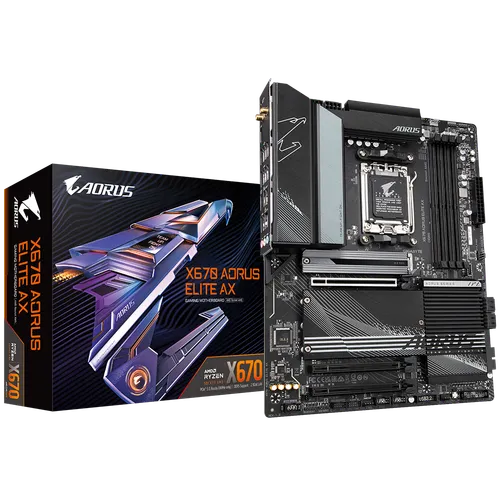 Gigabyte X670 AORUS Elite AX AM5 Motherboard