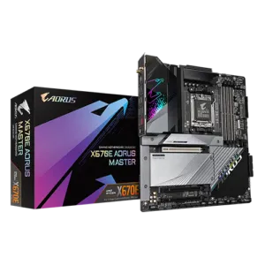 GIGABYTE X670E AORUS MASTER Wi-Fi AMD Motherboard