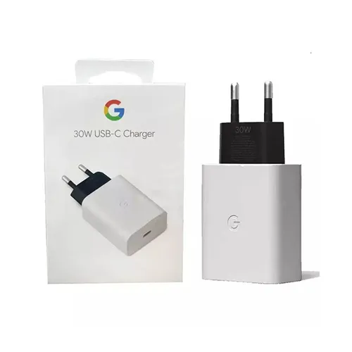 Google 30W EU 2 Pin USB-C Charger for Pixel Phones