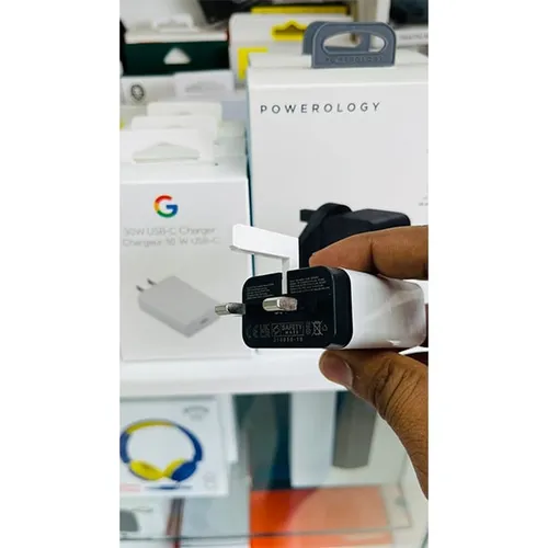 Google 30W UK 3 Pin USB-C Charger for Pixel Phones