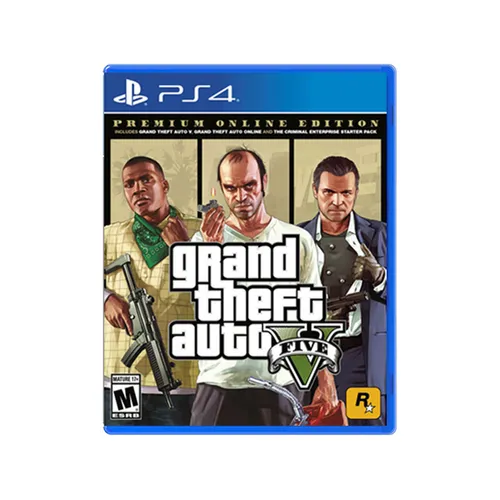 Grand Theft Auto V Premium Online Edition - PS4 Game