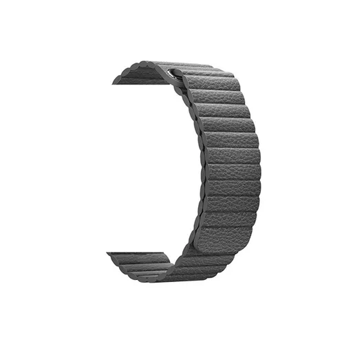 Greatcase 22mm Universal Smart Watch Magnetic Leather Loop Band