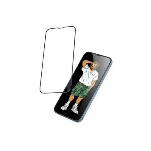 Green 3D Silicone Plus High Definition Edge Glass for iPhone 14 Plus