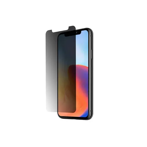 Green 3D Silicone Privacy Tempered Glass for iPhone 12 Pro