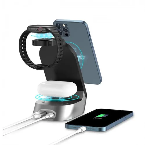 Green Lion 15W 4-in-1 Fast Wireless Charger