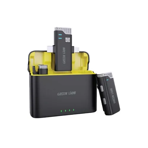 Green Lion 2 In 1 360° Microphone Lightning-Type-C
