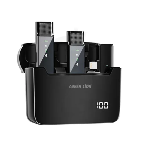 Green Lion 2 in 1 Digital Display Microphone