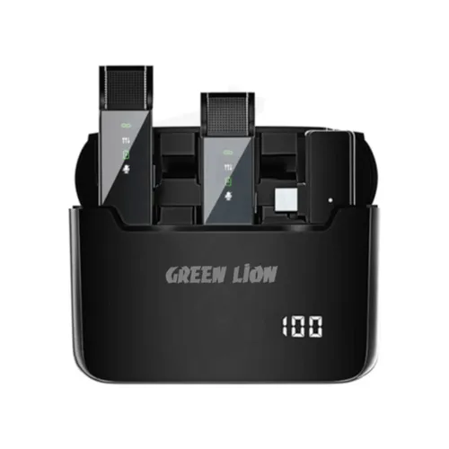 Green Lion 2 in 1 Digital Display Microphone