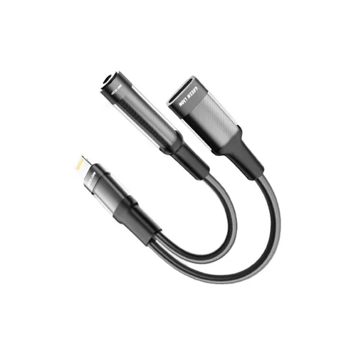 Green Lion 2 In 1 Earphone & Charging Adapter