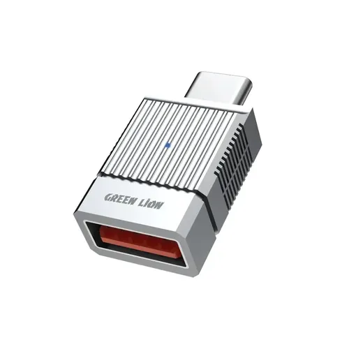 Green Lion 2 in 1 OTG Adapter USB-A to USB-C