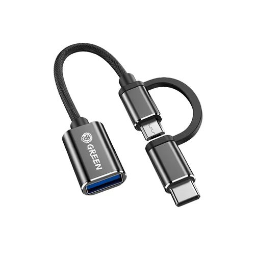 Green Lion 2 in 1 USB 3.0 OTG Portable Cable