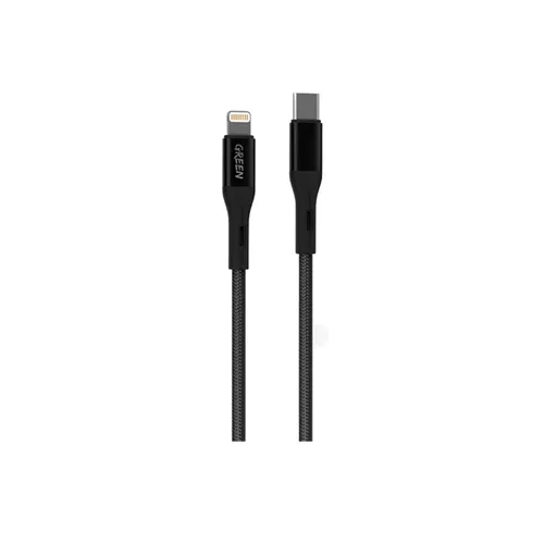 Green Lion 20W Braided 2M Type-C to Lightning Cable