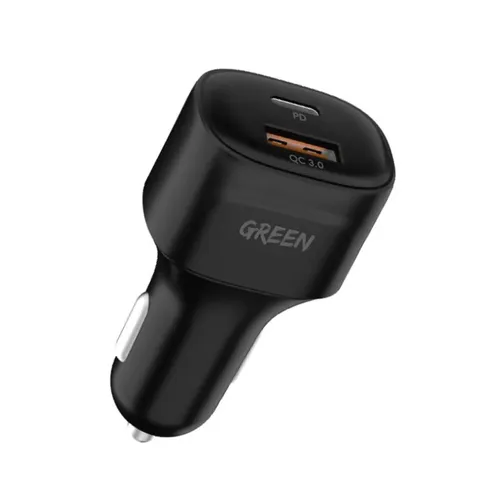 Green Lion 20W Dual Port Car Charger