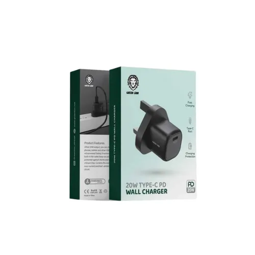 Green Lion 20W PD Type C PD Wall Charger