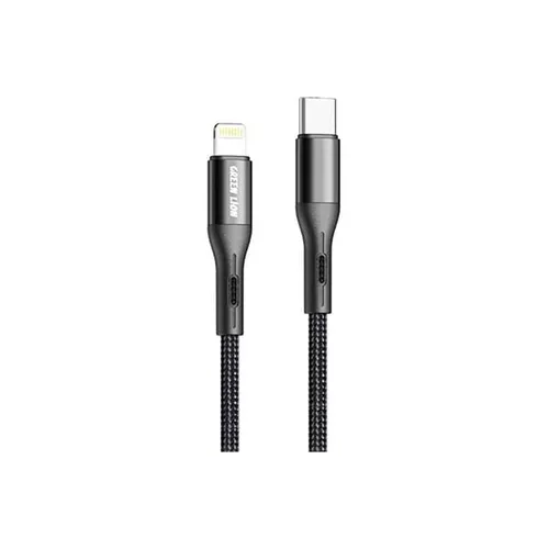 Green Lion 2A Braided Type-C to Lighting 1.2m Fast Charging Cable