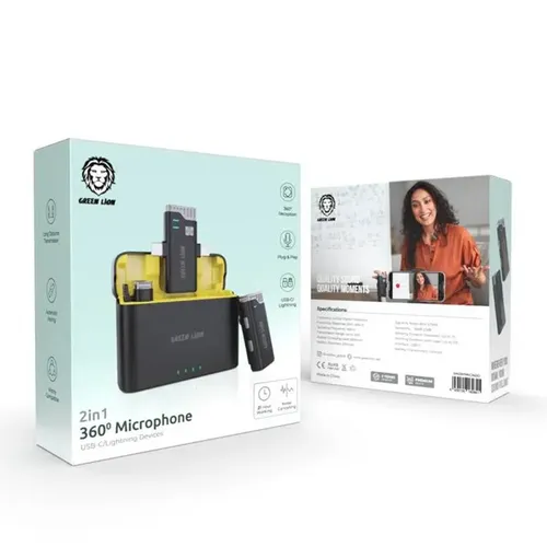 Green Lion 3-in-1 360° Microphone