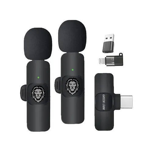 Green Lion 3 in 1 Wireless Microphone