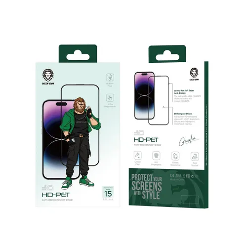 Green Lion 3D HD Pet Tempered 15 Pro Max