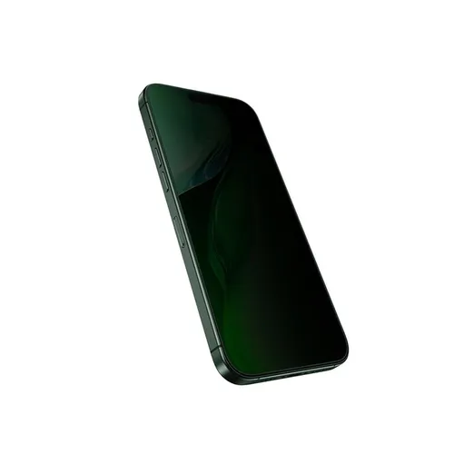 Green Lion 3D Silicone Plus Advanced Privacy Edge Glass for iPhone 17 Pro Max
