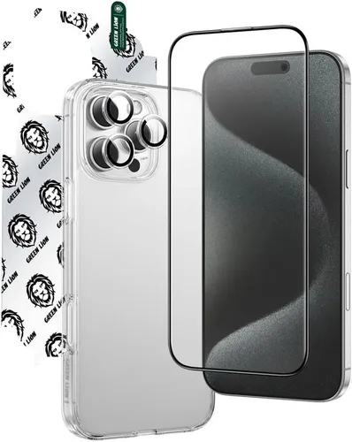 Green Lion 4 in 1 Defender Pack for iPhone 16 Pro Max