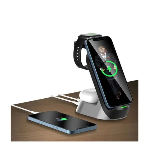 Green Lion 4-in-1 Fast Wireless Charger 15W