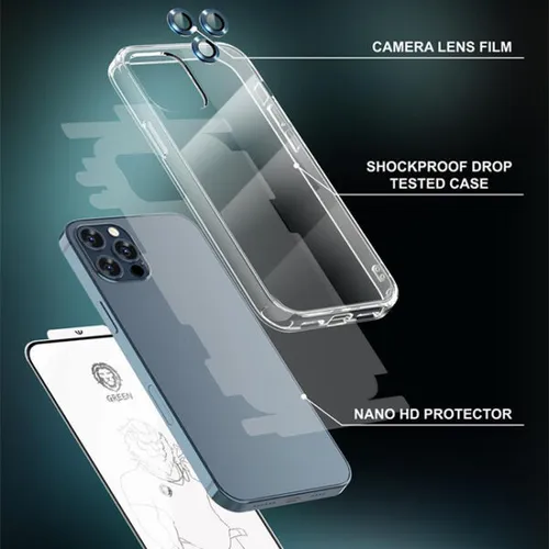 Green Lion 4 in 1 Protection Pack for iPhone 14 Pro