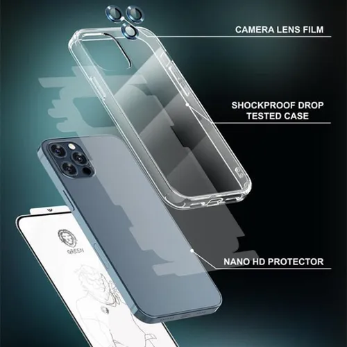 Green Lion 4 in 1 Protection Pack for iPhone 14 Pro