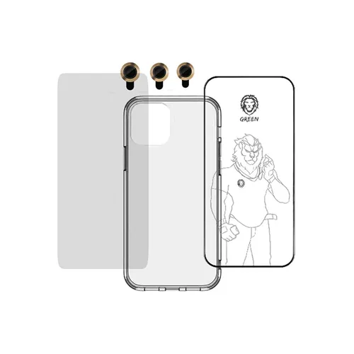 Green Lion 4 in 1 Protection Pack for iPhone 14 Pro