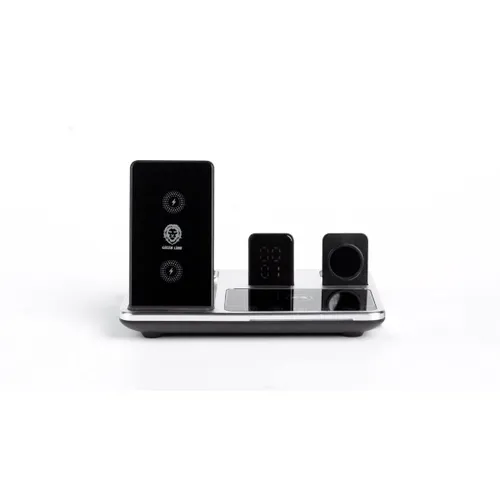 Green Lion 4 In 1 Wireless Charging Station GN4IN1WCSBK