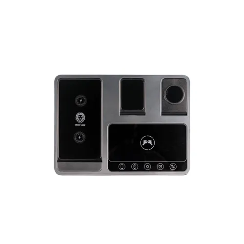 Green Lion 4 In 1 Wireless Charging Station GN4IN1WCSBK