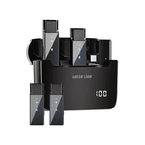 Green Lion 4 in 1 Wireless Microphone with Adaptive Noise Reduction