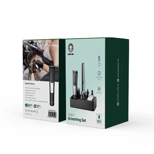 Green Lion 5 in 1 600mAh Grooming Set