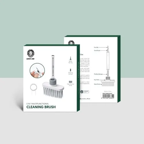 Green Lion 5 in 1 Multifunctional Cleaning Brush