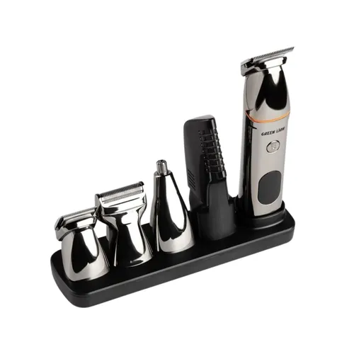 Green Lion 5 in 1 Multifunctional Hair Clipper Set with Charging Base