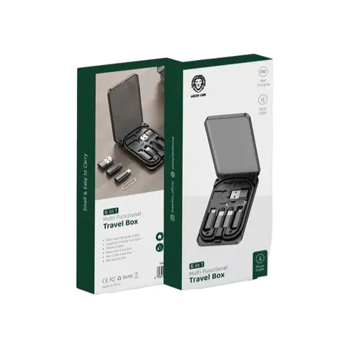 Green Lion 6 in 1 Multi-Functional Travel Box