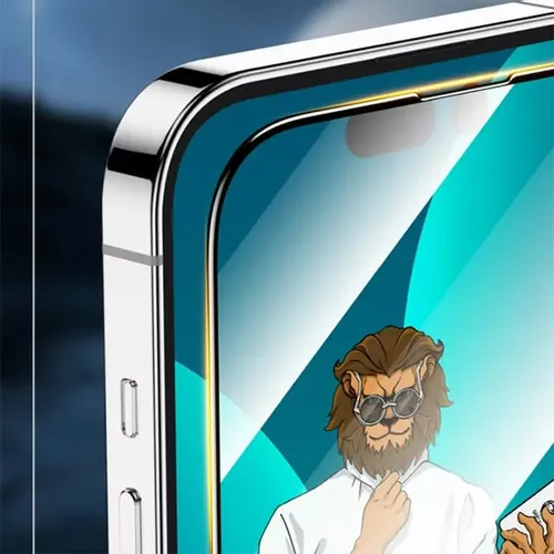 Green Lion 9H Steve Glass Strong Full Screen Tempered for iPhone 15 Pro