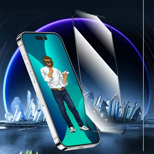 Green Lion 9H Steve Glass Strong Full Screen Tempered for iPhone 15 Pro Max