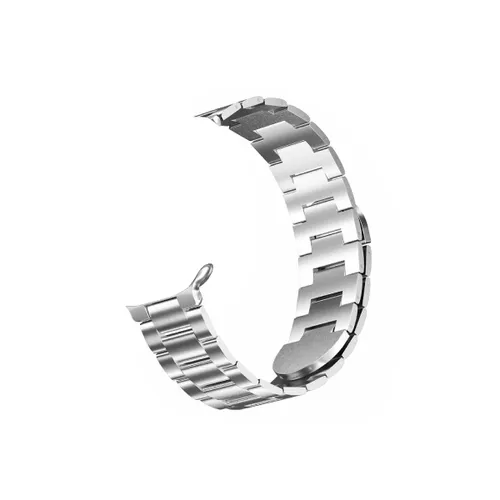 Green Lion Acero Correa Iwatch Strap Silver