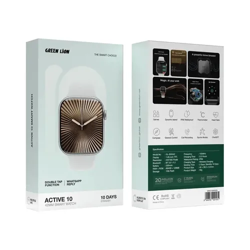 Green Lion Active 10 42mm Smart Watch