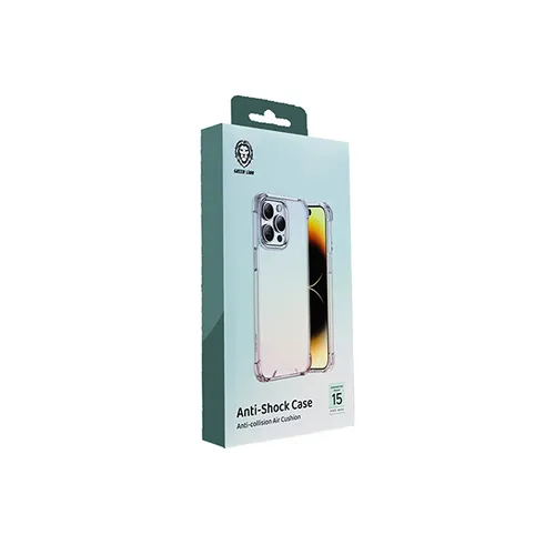 Green Lion Anti-Collision Air Cushion Case for iPhone 15 Pro Max