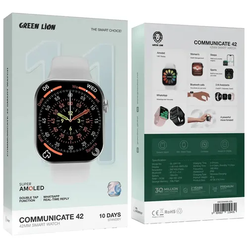 Green Lion Communicate 42 Smart Watch - 42mm