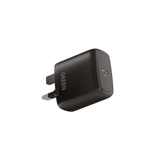 Green Lion Compact Wall Type-C Port Charger 20W – UK Plug