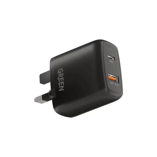 Green Lion Dual Port 3 Pin Dock - GNC20WWCBK