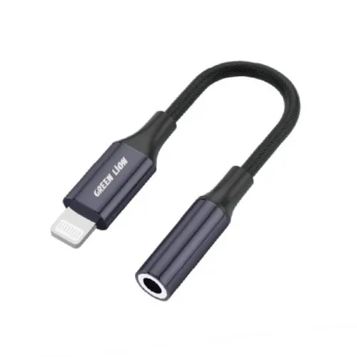 Green Lion Earphone Adapter Lightning to 3.5mm Audio Cable (12cm)