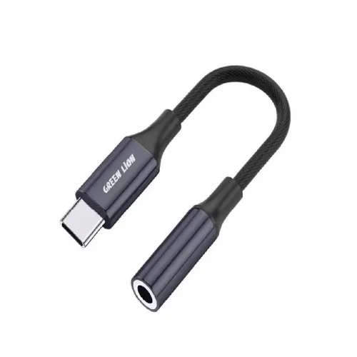 Green Lion Earphone Adapter Type-C to 3.5mm Audio Cable