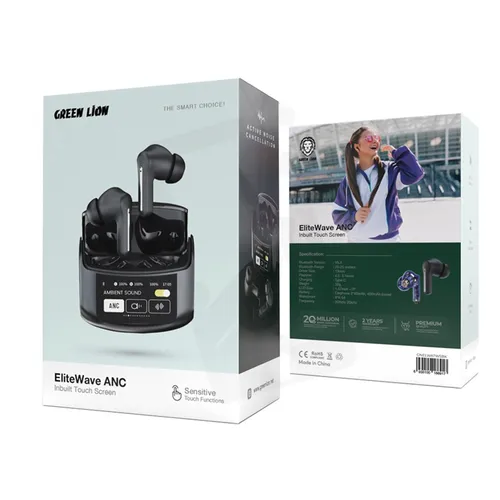 Green Lion EliteWave ANC Inbuilt Touch Screen