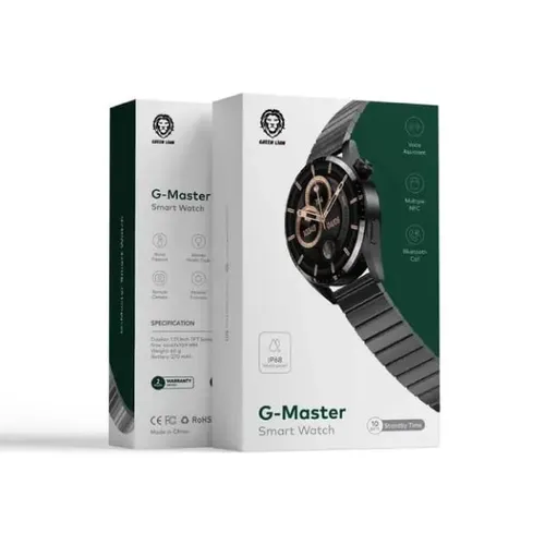 Green Lion G-Master Stainless Steel Smart Watch
